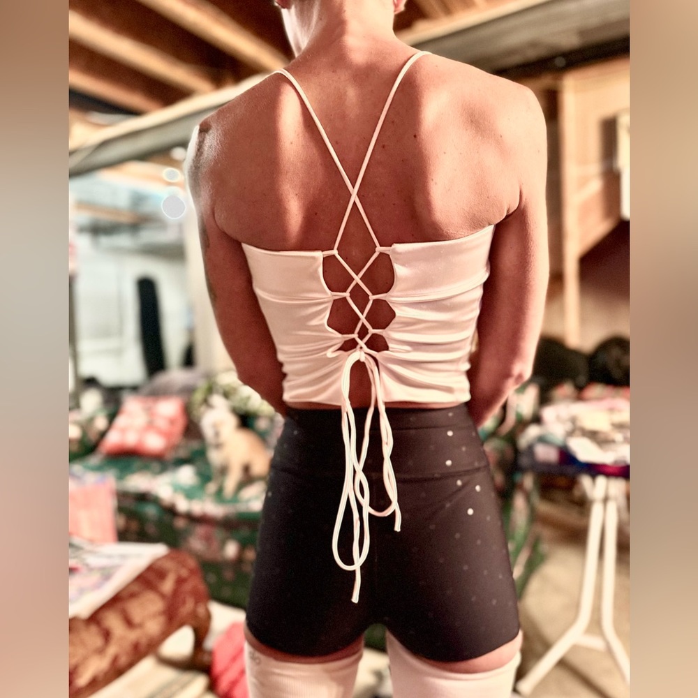 Salty Satin Corset Top